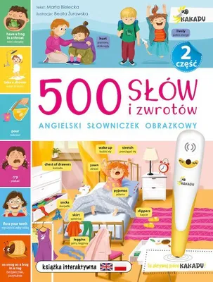 Immagine prodotto di 500 słów i zwrotów. Angielski słowniczek obrazkowy, część 2