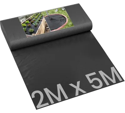 Zdjęcie produktu dla Velway – agrowłóknina przeciw chwastom 50 g/m² 2 x 5 m – przepuszczająca wodę i odporna na promieniowanie UV; agrowłóknina; folia przeciw chwastom odporna na rozdarcia; ochrona przed chwastami; agrowłóknina do ściółkowania w ogrodzie