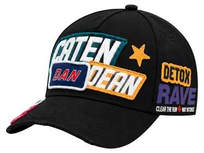Imagen del producto de Gorra de béisbol "Traveller Patch" de Dsquared2 con bordados