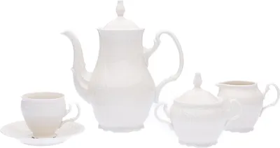 Produktbild von Thun 1794 Bernadotte, Kaffeeservice, 15 d., Elfenbein, Porzellan Thun