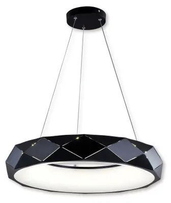 Zdjęcie produktu dla Żyrandol LED Top Light Apolo 60CZ RC 45 W 4500 lm 3000-6500 K czarny z pilotem zdalnego sterowania