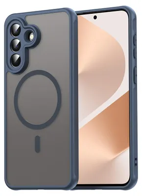 Produktbild von Handyhülle für Galaxy A57 5G, Techsuit HaloFrost II MagSafe, Dunkelblau