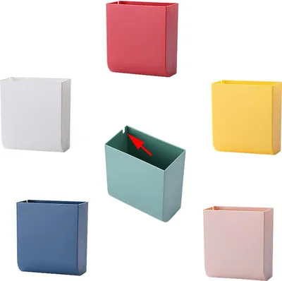 Produktbild von Aufbewahrungsbox 6-teilig, ABS-Kunststoff, Wandmontage Für Handyhalterung Und Fernbedienung