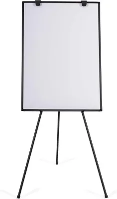 Imagen del producto de Silecomplaza, rotafolio trípode, pizarra magnética, con marco de aluminio, altura ajustable, color , altura total de 180 cm