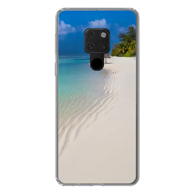 Produktbild von MuchoWow® Handyhülle Schutzhülle Hülle für Huawei P40 Lite Meer - Strand - Sommer Silikon Softcase Handy Hülle - Handy