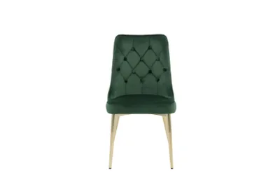 Produktbild von Venture Home Stuhl Velvet Deluxe Grün 2er-Pack