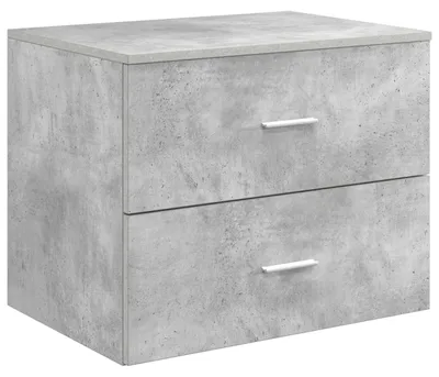 Immagine prodotto di Mobile da Bagno da Muro Grigio Cemento 62,5 x 44,5 x 50 cm