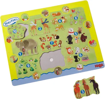 Image de HABA Ratz Fatz Puzzle de découverte des chiffres