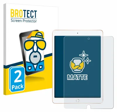 Produktbild von 2x BROTECT Schutzfolie für Apple iPad 10.2" WiFi 2020 (8. Gen.) Displayschutz Displayschutzfolie Folie Matt Entspiegelungsfolie