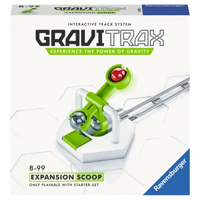 Obrázok produktu pre Ravensburger GraviTrax Scoop, Guľôčková dráha, 8 rok / roky