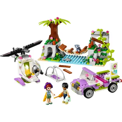 Produktbild von LEGO Friends Rettung auf der Dschungelbrücke 41036