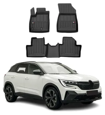 Obrázek produktu pro 2022-2025 Renault Austral RHN Podlahové rohože TPE černé 3 ks