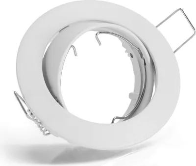 Produktbild von Schwenkbarer Einbauring für LED Spots – Rund – Weiß