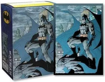 Zdjęcie produktu dla Podwójne matowe koperty na karty Batman, 100 sztuk, edycja limitowana