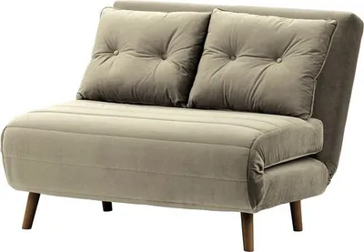 Zdjęcie produktu dla Sofa rozkładana Flic 103 cm-Velluto 17-dark oak