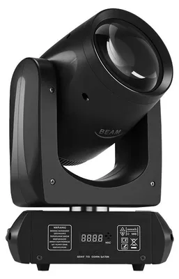 Produktbild von LED Moving-Head-Scheinwerfer - MJ-OS-017 Bühnenbeleuchtung - 1 Stück - 200 W - 18 Prismen - 46.000 Lux - DMX512 - Musikgesteuert