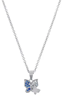 Produktbild von Prinzessin Lillifee Mädchen Kette Schmetterling 925er Silber Zirkonia