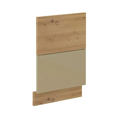 Immagine prodotto di Anta per lavastoviglie da incasso ADARA - 45x57 cm, cappuccino/rovere artigianale