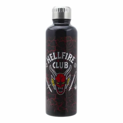 Zdjęcie produktu dla Paladone PP9939ST, 500 ml, Codzienne użytkowanie, Czarny, Stal nierdzewna, Pokrywka zakręcana, Stal nierdzewna
