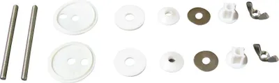 Produktbild von Befestigungs Set  Schrauben  Gewinde  WC Sitz Toilettensitz  Sanwood  921400
