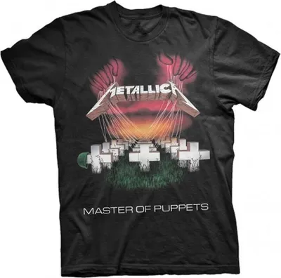Image de Metallica - "MOP European Tour 86" T-shirt Homme/Femme Unie PH1621 (XL) (Noir)