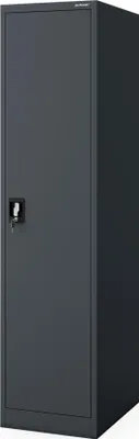 Produktbild von Aktenschrank mit Schlüssel ALEX D600 450 x 1850 x 600 mm anthrazit