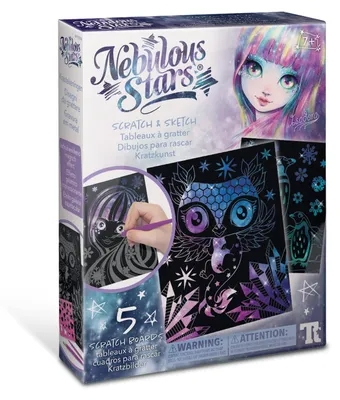 Image de Nebulous Stars Art à gratter 5 motifs