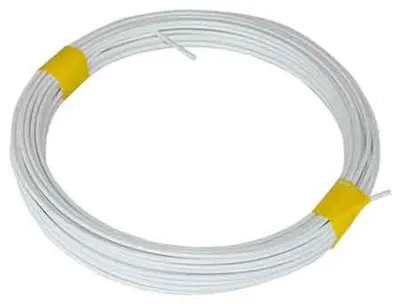 Obrázek produktu pro Bílá plastifikovaná šňůra na prádlo Ø 2,1/2,8 mm x 20 m