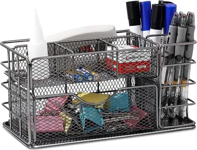 Produktbild von Famanu Büro-Organizer 7 Fächer - Grau-Schwarz