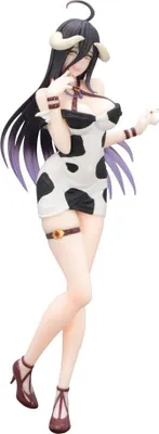 Produktbild von Furyu It Overlord Albedo Mini Dress Cow Pattern Version Trio Try Pvc 21 Cm Figur    One Size