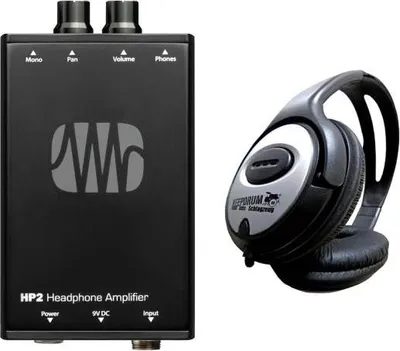 Zdjęcie produktu dla Wzmacniacz słuchawkowy Presonus HP2 ze słuchawkami