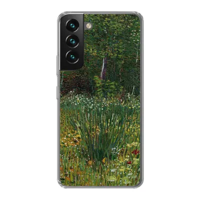 Produktbild von MuchoWow® Handyhülle Schutzhülle Hülle für Samsung Galaxy S22 Asnières - Vincent van Gogh Silikon Softcase Handy Hülle - Mobiltelefonhülle