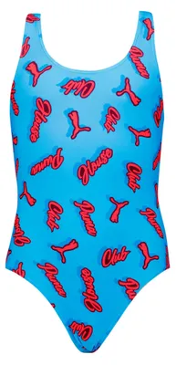 Productafbeelding van PUMA Zwemkleding - Badpak met print voor meisjes