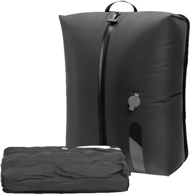 Immagine prodotto di Borsa da viaggio riutilizzabile, 17 L, pompa non inclusa, impermeabile, nera.
