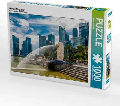 Produktbild von Calvendo Skyline Singapur 1000 Teile Puzzle quer 640x480mm, Gödecke Dieter; 7397150