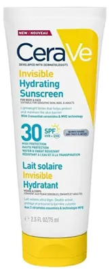 Produktbild von INVISIBLE HYDRA SUNSCREEN Unsichtbare feuchtigkeitsspendende Schutzlotion SPF30 75ml