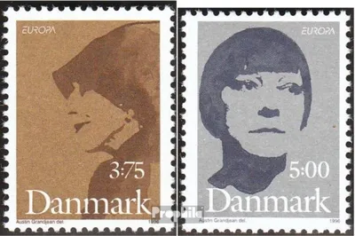 Produktbild von Briefmarken Dänemark 1996 Mi 1124-1125 (kompl.Ausg.) postfrisch Berühmte Frauen