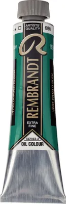Zdjęcie produktu dla Tubka farby olejnej Rembrandt 40 ml ftalozielony niebieskawy 680