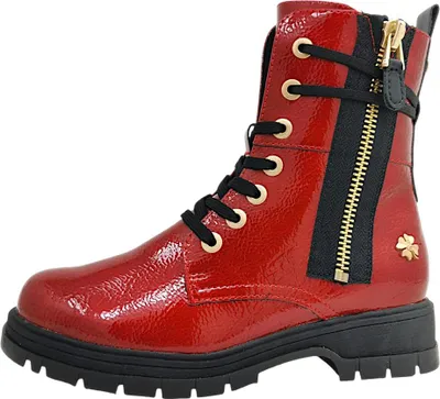 Produktbild von Marco Tozzi Damenschuhe Schnürstiefel Rot Freizeit