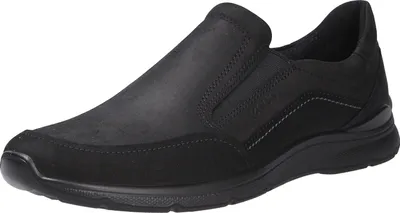 Immagine prodotto di Ecco scarpe uomo slip-on sportive suola in gomma nero