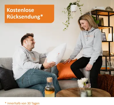 Produktbild von orthopädische 7-Zonen Federkernmatratze mit Viscoschaumauflage, 90 x 200 cm, 25 cm, H3, sleepling Innovation 420