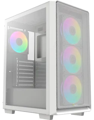 Image de Ocypus Gamma C60 ARGB, tour de taille moyenne, PC, blanc, ATX, ITX, Micro ATX, ABS (acrylonitrile butadiène styrène), SPCC, Divers