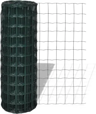 Produktbild von Gartenzaun aus Maschendraht, Schweißgitter, 10x0,8 m