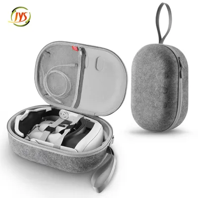 Obrázok produktu pre JYS  puzdro na okuliare Meta Quest3 VR VR headset rukoväť proti pádu a poškriabaniu prenosné puzdro MQ018 sivá