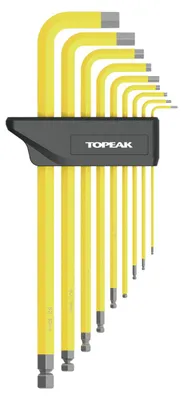 Image de Set De 9 Clés Hex Vélo - Kit Complet Pour Entretien Mécanique - Topeak
