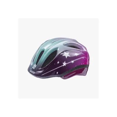 Produktbild von Ked Fahrradhelm Meggy II Trend M (52-58 cm) Sterne Pink Aqua Glossy