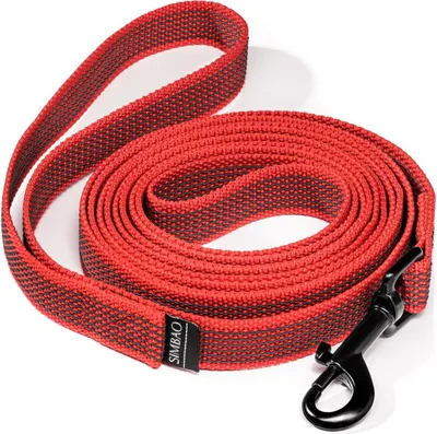 Produktbild von Anti-Rutsch-Leine ROT - 1,2m, 86MM TWISTLOCK - Hund 15-80kg