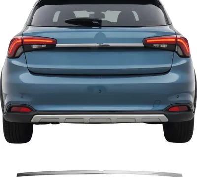 Image de Poignée de Coffre Arrière pour Fiat Tipo 2016-2025 Break 5Portes acier inox