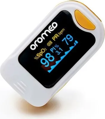 Image de Oxymètre de pouls médical Oromed ORO-PULSE JAUNE