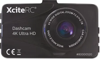 Produktbild von XciteRC Dashcam 4K Ultra HD mit 3.0“-IPS-Monitor EU Ware